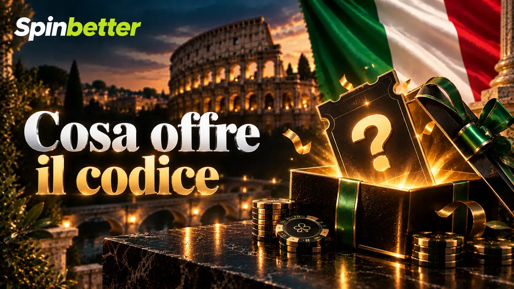 Che cosa sblocca il codice promozionale SPINNOW sul conto SpinBetter